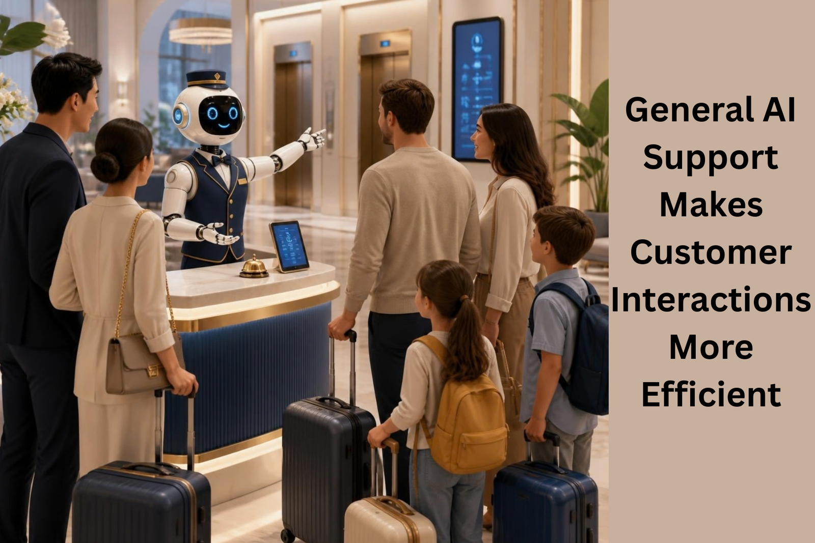 General AI Support Makes Customer Interactions More Efficient